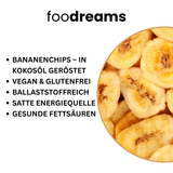 Bananenchips geröstet in Kokosöl