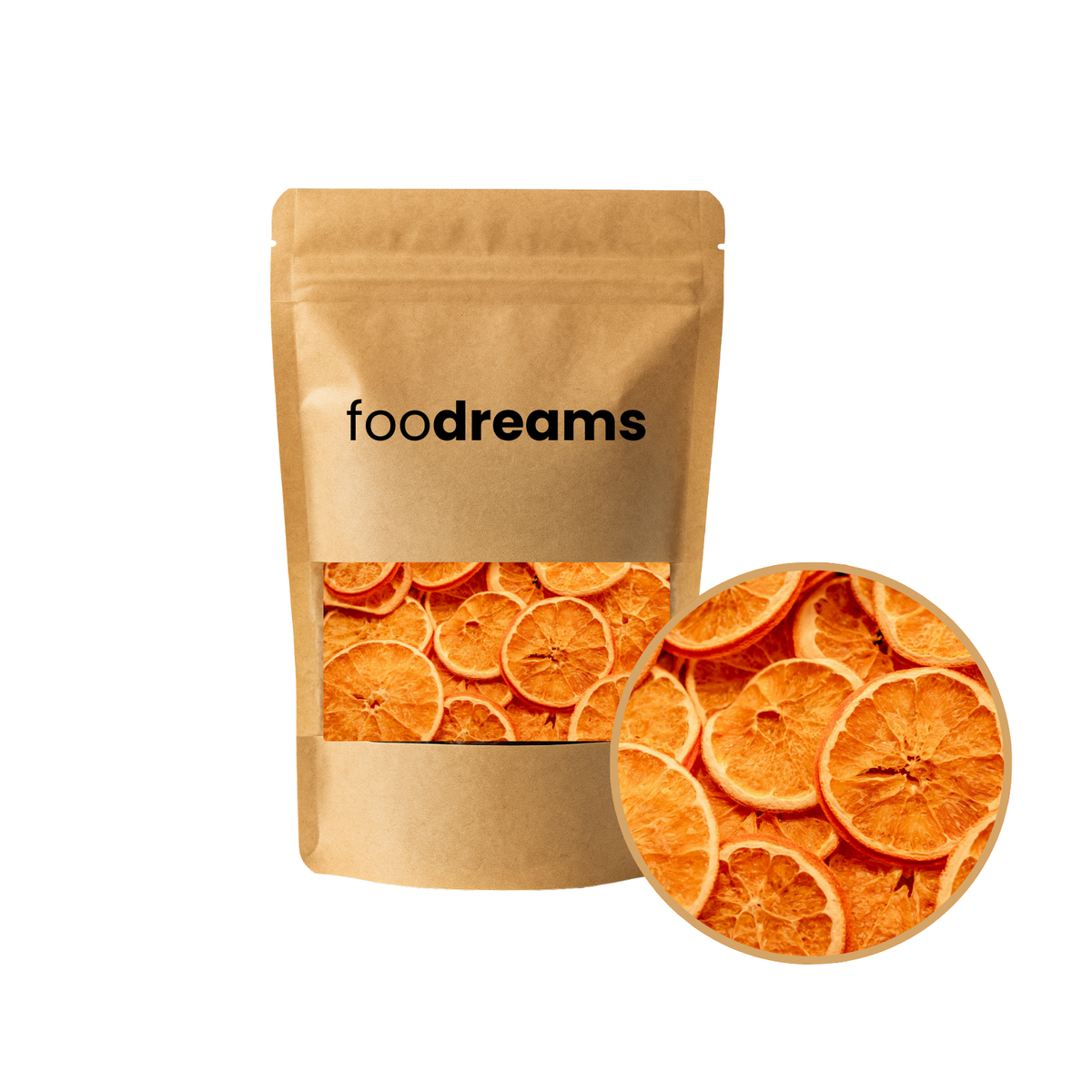 Orangenscheiben getrocknet ungesüßt & ungeschwefelt
