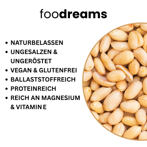 Erdnüsse naturbelassen